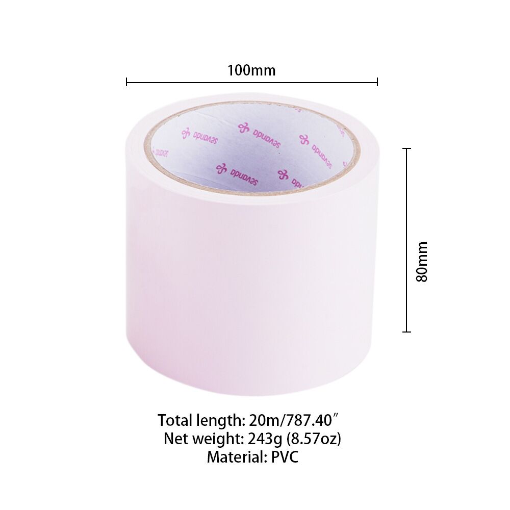 Электростатическая лента для бондажа LOCKINK SEVANDA Electrostatic Tape - Pink Tape, 16 м