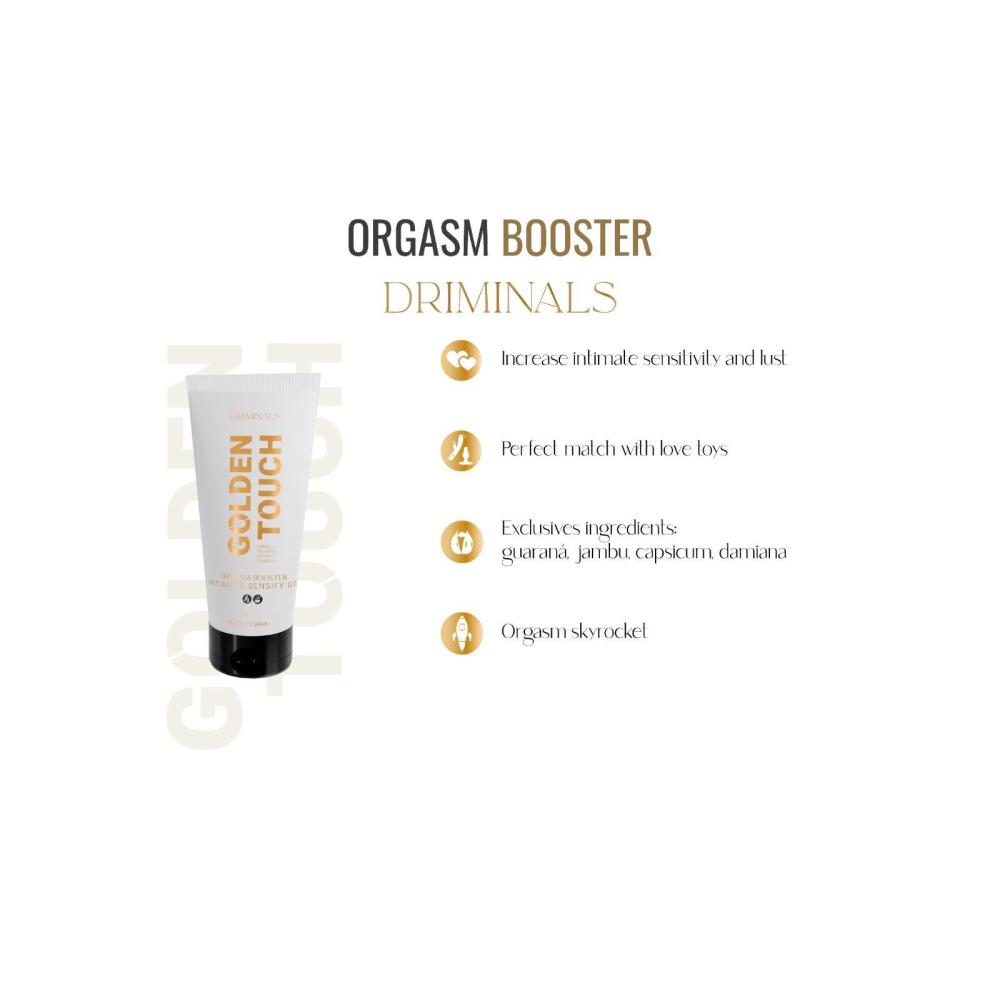 Крем-бустер для клитора Driminals Golden Touch Orgasm Booster 30 мл