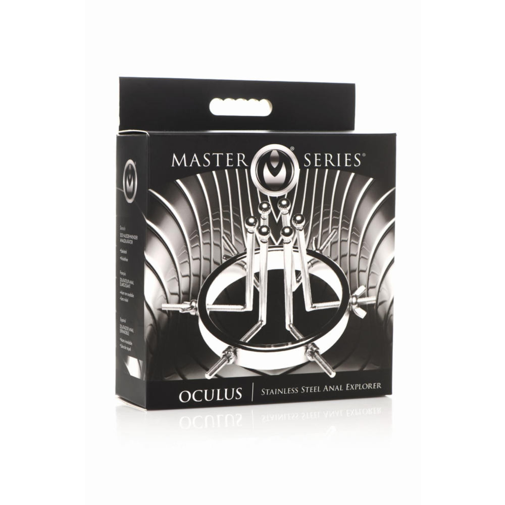 Анальный расширитель Master Series Oculus Stainless Steel Anal Explorer