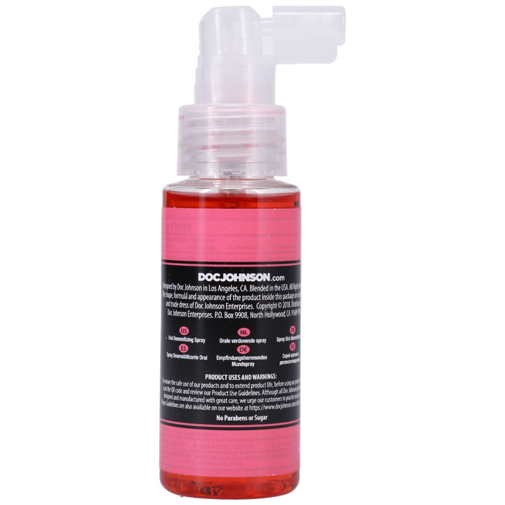 Спрей для минета Doc Johnson GoodHead DeepThroat Spray – Watermelon 59 мл для глубокого минета