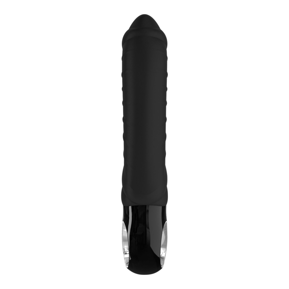 Вибратор для точки G Fun Factory TIGER black, ребристый, подходит для анальной стимуляции