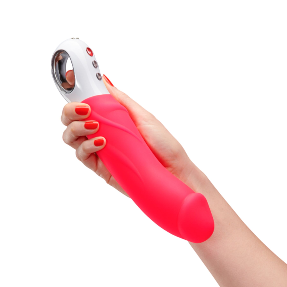 Вибратор для точки G Fun Factory BIG BOSS pink, очень мощный, 23,5 см