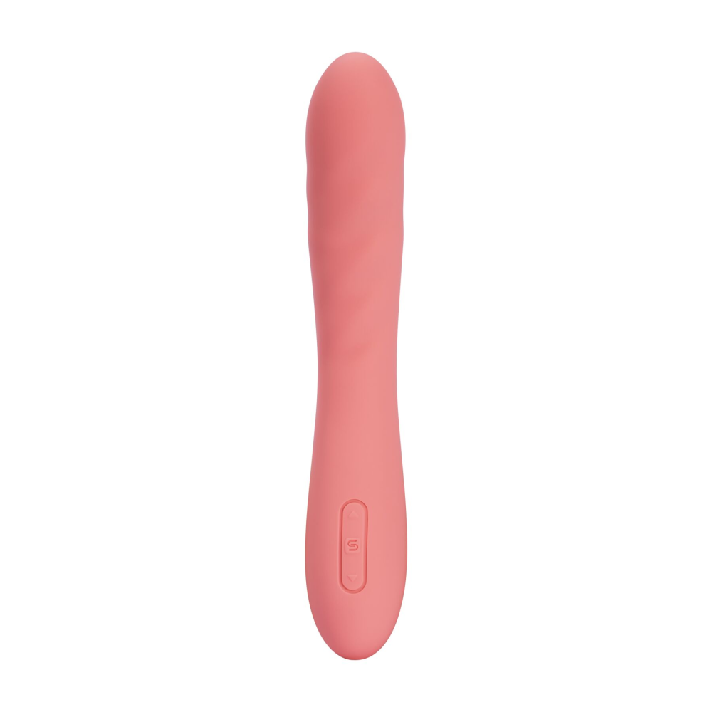 Смарт-вибратор с пульсацией Svakom Ava Neo Peach Pink, 15 режимов работы, водонепроницаемый