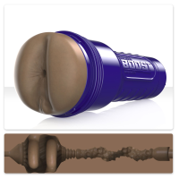 Мастурбатор-попка Fleshlight Boost Blast Female Medium Dark Flesh, плавающие кольца Turbo Tech
