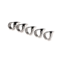 Набор колец с когтями Master Series Five-Piece Sensation Claw Rings - Silver (мятая упаковка!!!)