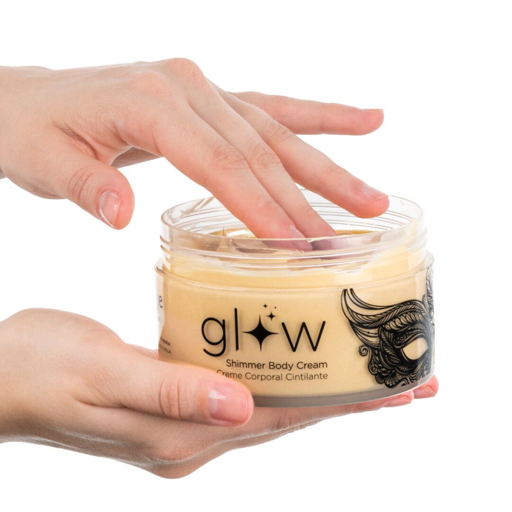 Крем-шиммер для тела Orgie – Glow Shimmering Body Cream (250 мл), чувственный аромат, увлажнение