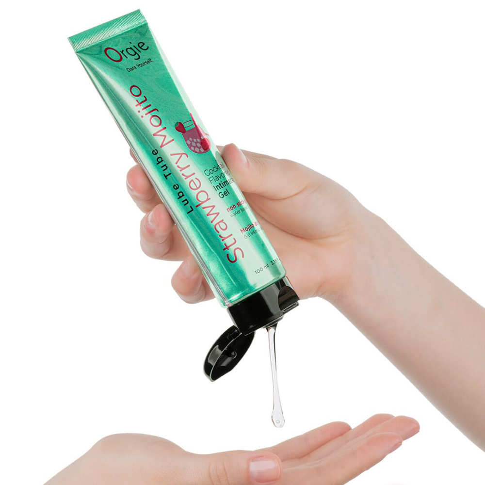Лубрикант на водной основе Orgie - Lube Tube Strawberry Mojito (100 мл)