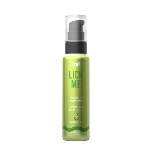 Гель для оральных ласк с согревающим эффектом INTT Lick Me Kissable Gel Caipirinha 50 мл