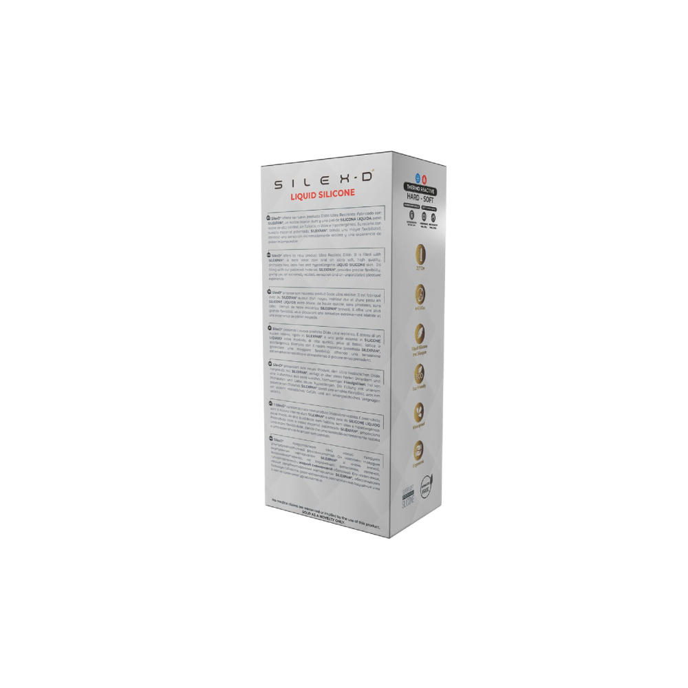 Фаллоимитатор SilexD Oscar Flesh (MODEL 2 size 9in) Liquid Silicone подходит для Apollo