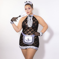 Эротический костюм горничной JSY P61107 Plus Size