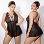 Платье JSY P61151 Black Plus Size
