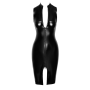 Платье Noir Handmade F337 Powerwetlook midi dress - L