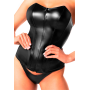 Корсет Noir Handmade F334 Powerwetlook corset - 4XL
