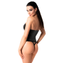 Корсет Noir Handmade F334 Powerwetlook corset - 4XL