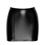 Юбка Noir Handmade F341 Powerwetlook and lace skirt - XL