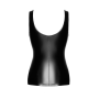 Топ Noir Handmade F346 Powerwetlook top - XXL