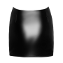 Юбка Noir Handmade F345 Powerwetlook skirt with garter - XL