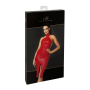 Платье Noir Handmade F354 Red powerwetlook dress - L