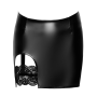 Юбка Noir Handmade F345 Powerwetlook skirt with garter - 3XL