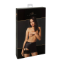 Юбка Noir Handmade F345 Powerwetlook skirt with garter - 3XL