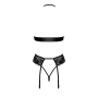 Комплект Kissable Bondage Kiss Set Black L/XL