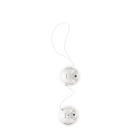 Вагинальные шарики DUO BALLS,SILVER