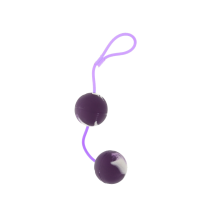 Вагинальные шарики Marbelized DUO BALLS, PURPLE