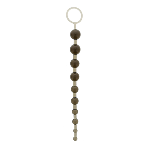 Цепочка анальная ORIENTAL JELLY BUTT BEADS 10.5, BLACK