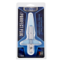Плаг с вибрацией MENZSTUFF PURRFECT PLUG, CLEAR BLUE