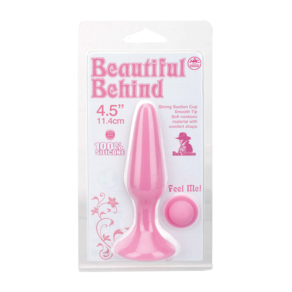 Анальная пробка BEAUTIFUL BEHIND SILICONE BUTT PLUG