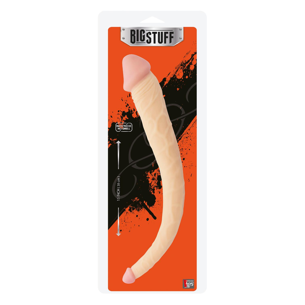 Фаллоимитатор двойной BIGSTUFF 15INCH, FLESH