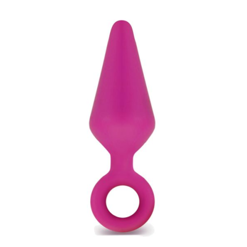 Анальный плаг LUXE CANDY RIMMER LARGE FUCHSIA
