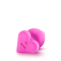 Анальный плаг PLAY WITH ME CANDY HEART BE MINE PINK