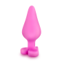Анальный плаг PLAY WITH ME CANDY HEART BE MINE PINK