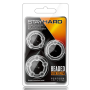 Набор эрекционных колец Stay Hard Blush, прозрачный