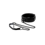 Ошейник с поводком BLAZE COLLAR AND CHAIN BLACK
