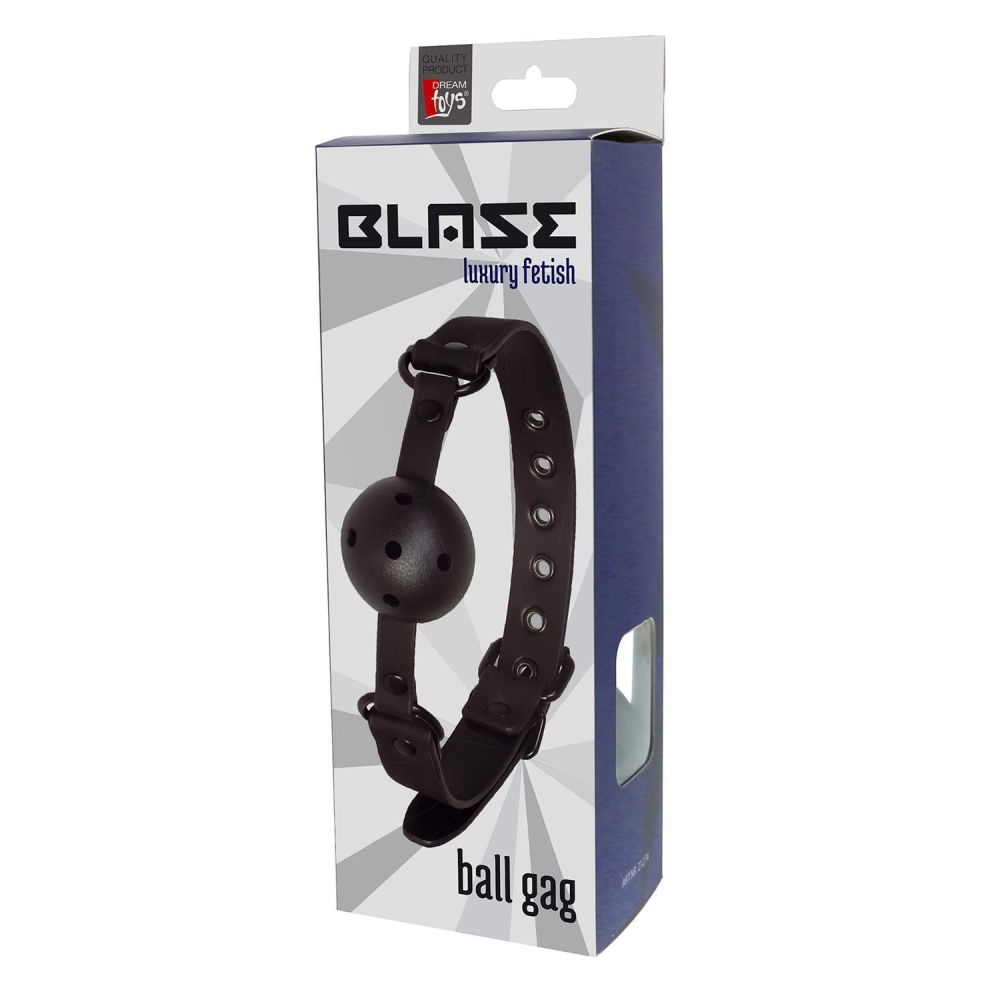 Кляп BLAZE BALL GAG WITH PAINTING EDGE BLACK