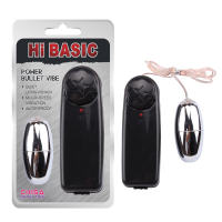 Виброяйцо Chisa HI-BASIC Power Bullet Vibe с проводным пультом