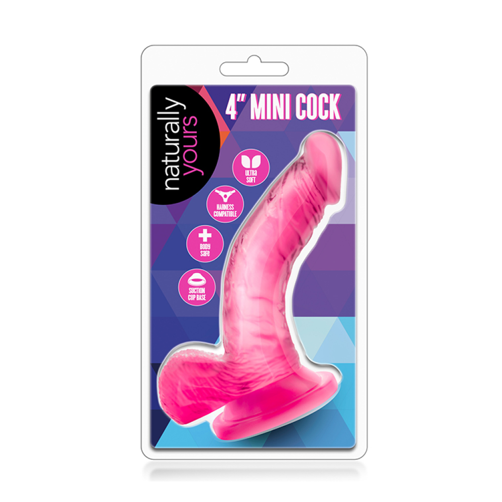 Фаллоимитатор NATURALLY YOURS 4INCH MINI COCK PINK
