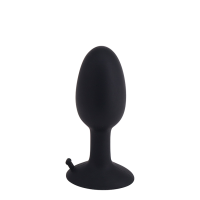 Анальная пробка с внутренним шариком ROLL PLAY SMALL BLACK
