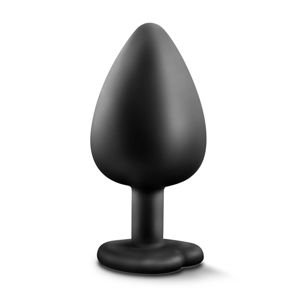 Анальная пробка с камнем Blush TEMPTASIA BLING PLUG LARGE BLACK