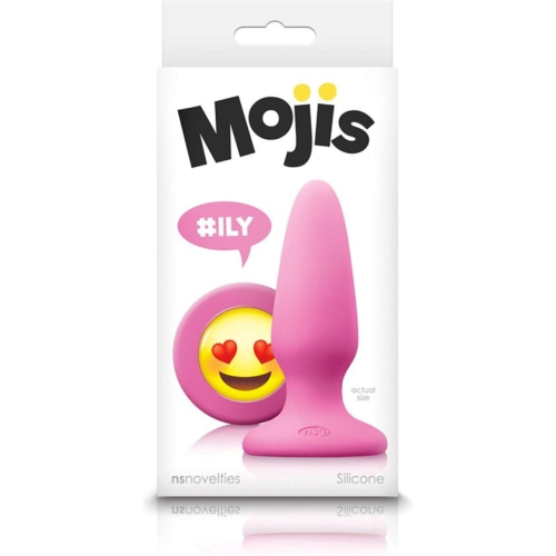 Анальная пробка MOJIS ILY MEDIUM PINK