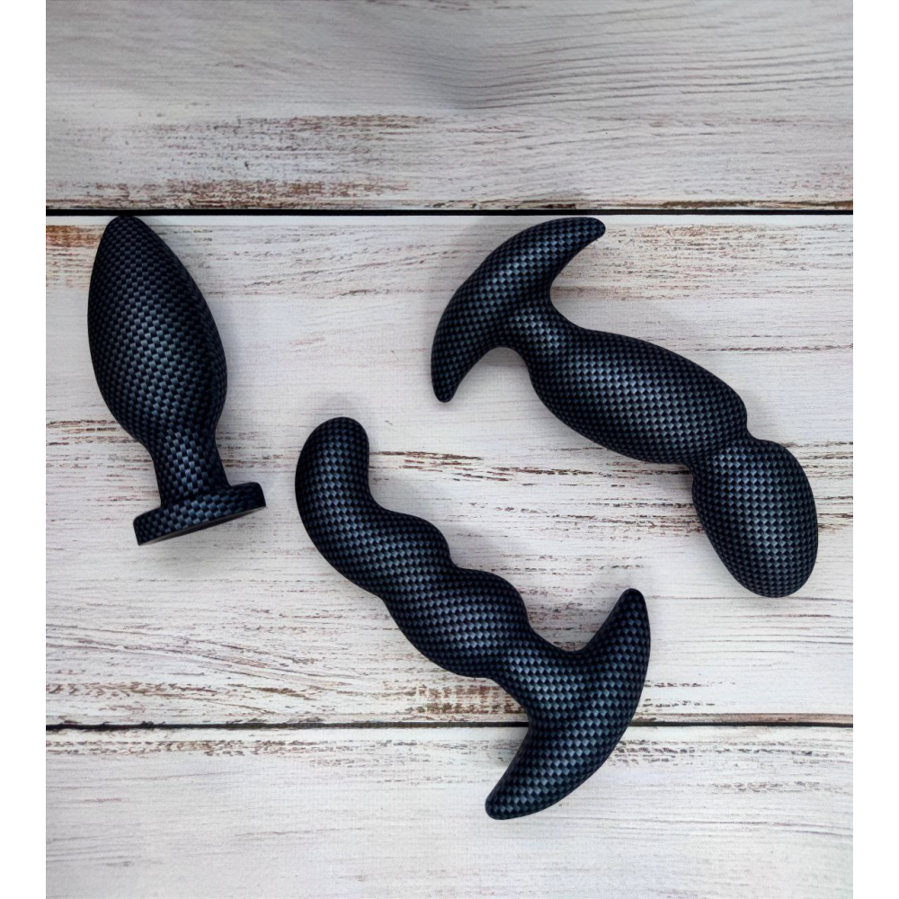 Массажер простаты с вибрацией Blush SPARK IGNITION PRV-01 CARBON FIBER
