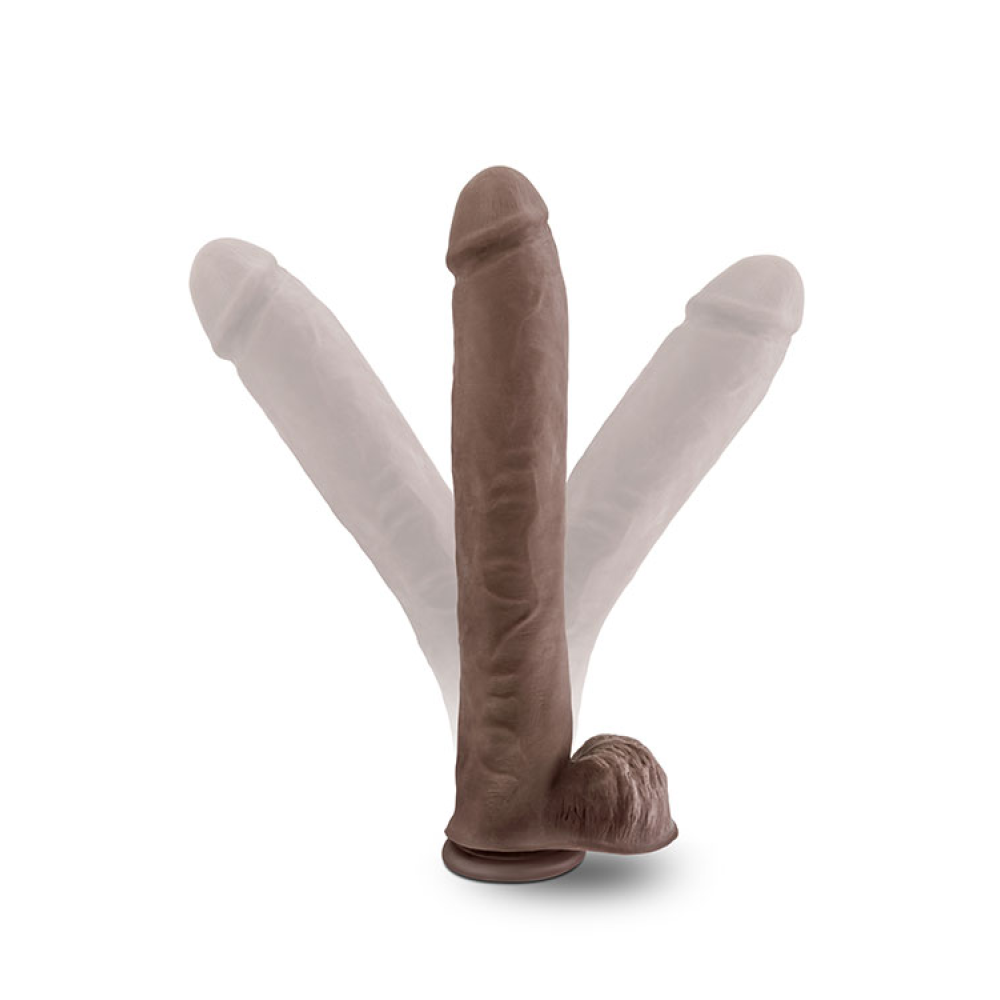 Фаллоимитатор Гигант киберкожа AU NATUREL DADDY 14INCH SENSA FEEL DILDO