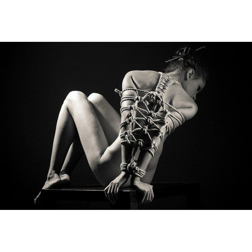 Веревка для бондажа BLAZE DELUXE BONDAGE ROPE 5M BLACK