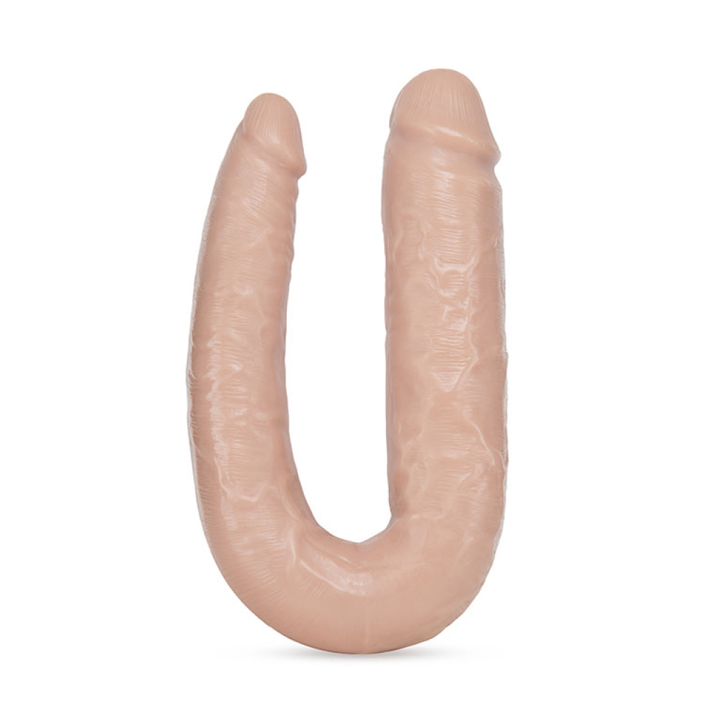 Фаллоимитатор двойной DR. SKIN DR. DOUBLE 18INCH VANILLA
