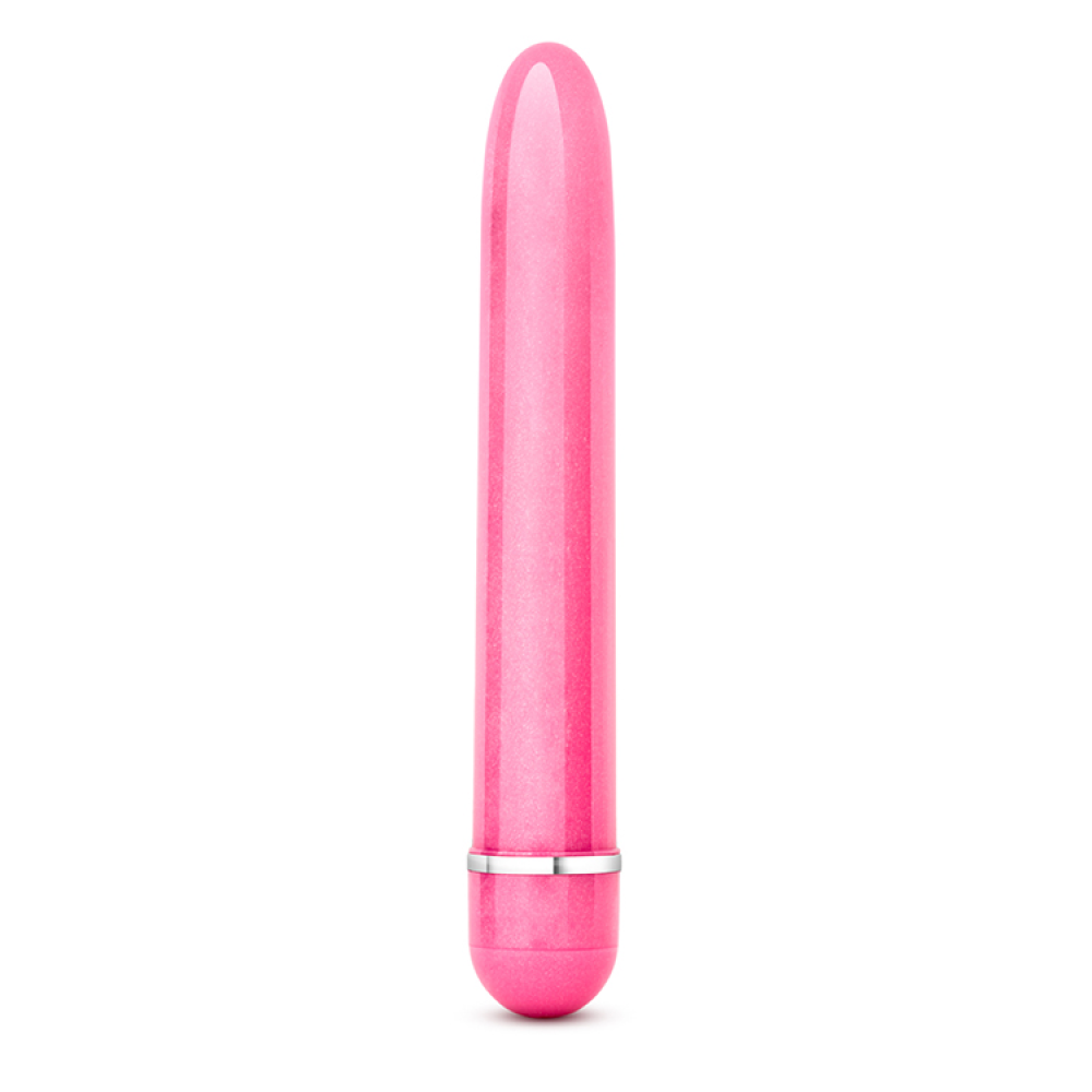 Вибромассажер классический Blush Sexy Things Slimline Vibe многоскоростной, розовый