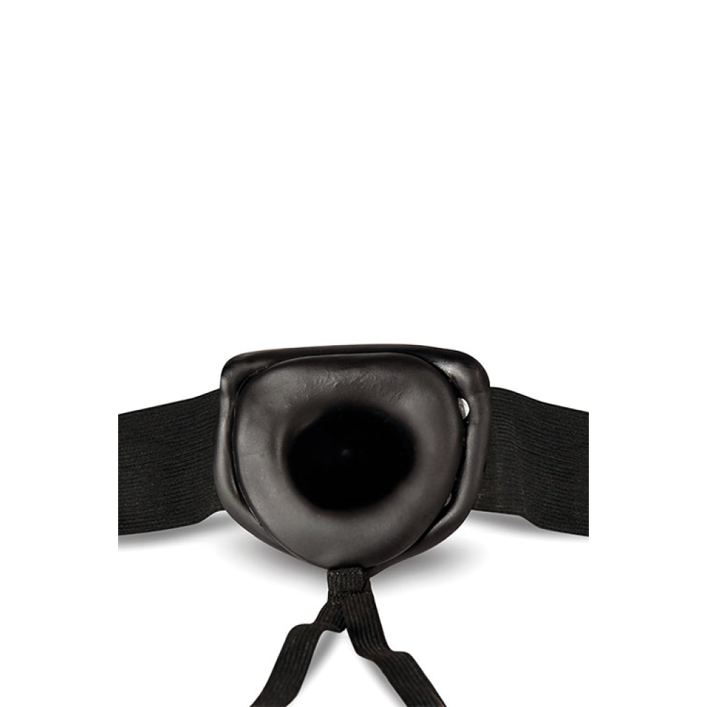 Страпон мужской DR. SKIN 6INCH HOLLOW STRAP ON, BLACK