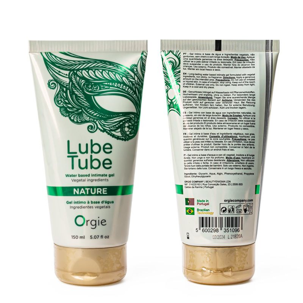 Натуральный лубрикант на водной основе "Lube Tube Nature" Orgie