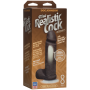 Фаллоимитатор Doc Johnson The Realistic Cock 8 inch Black - ULTRASKYN, Vack-U-Lock, диаметр 5,1см